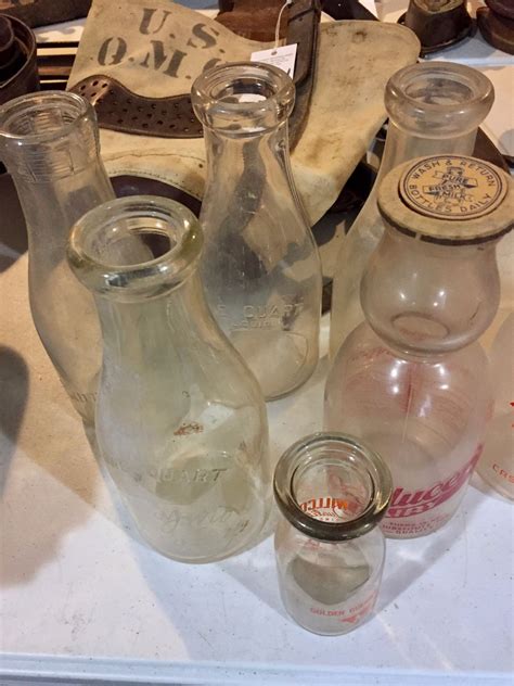 vintage milk bottles for sale